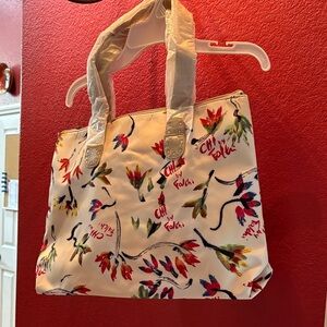 Women's Floral Tote Bag; brand new never used. Still wrapped.